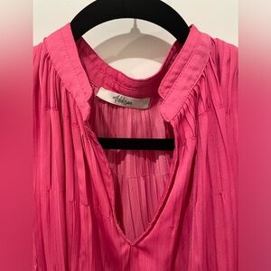 Silky Pink Blouse